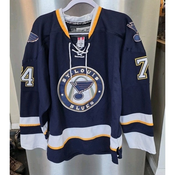 Reebok Other - RARE Oshie 74 St. Lois Blues Rookie Jersey 50 Made In Canada Inside Elastic Snap